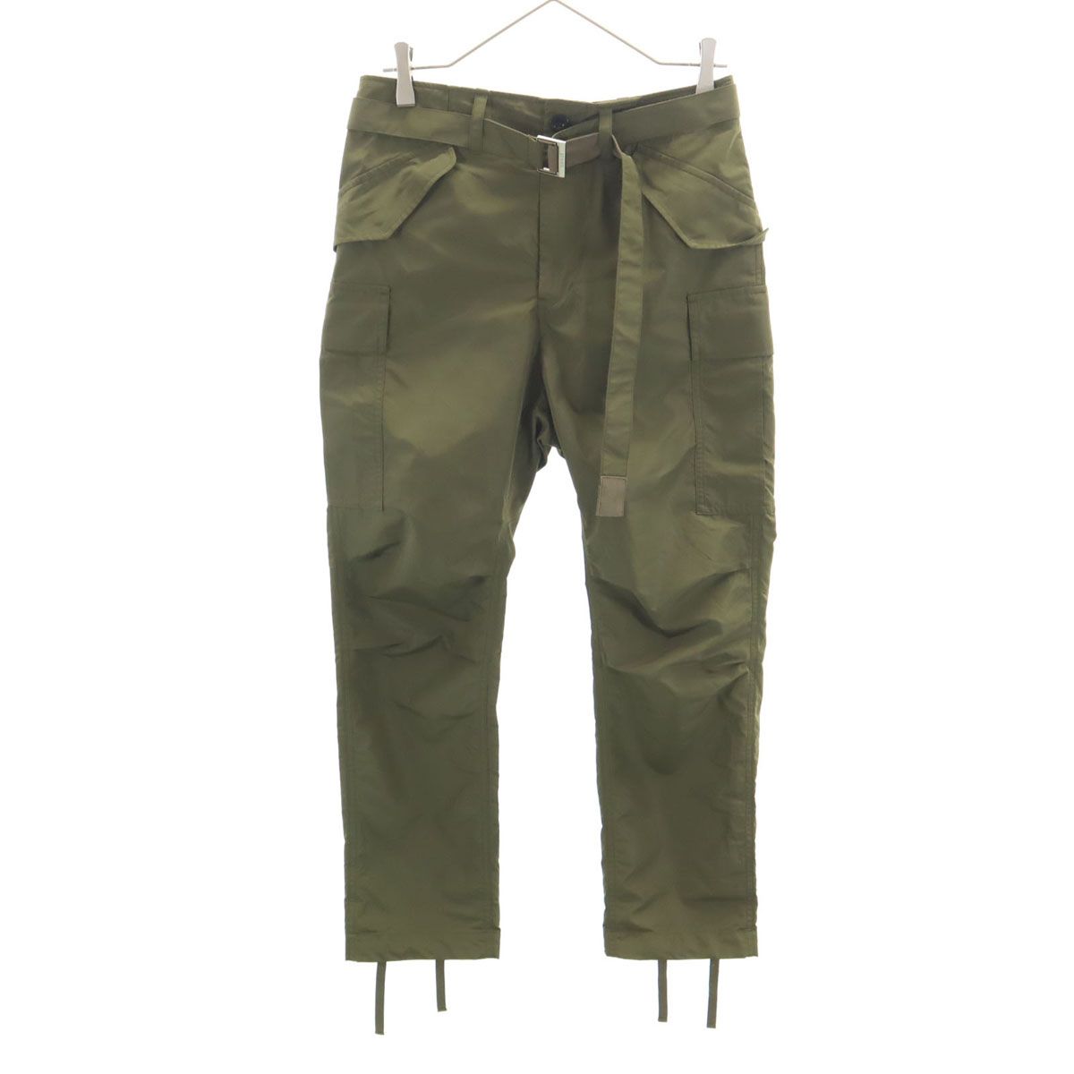 Sacai サカイ 日本製 カーゴパンツ 0 オリーブ系 メンズ 古着