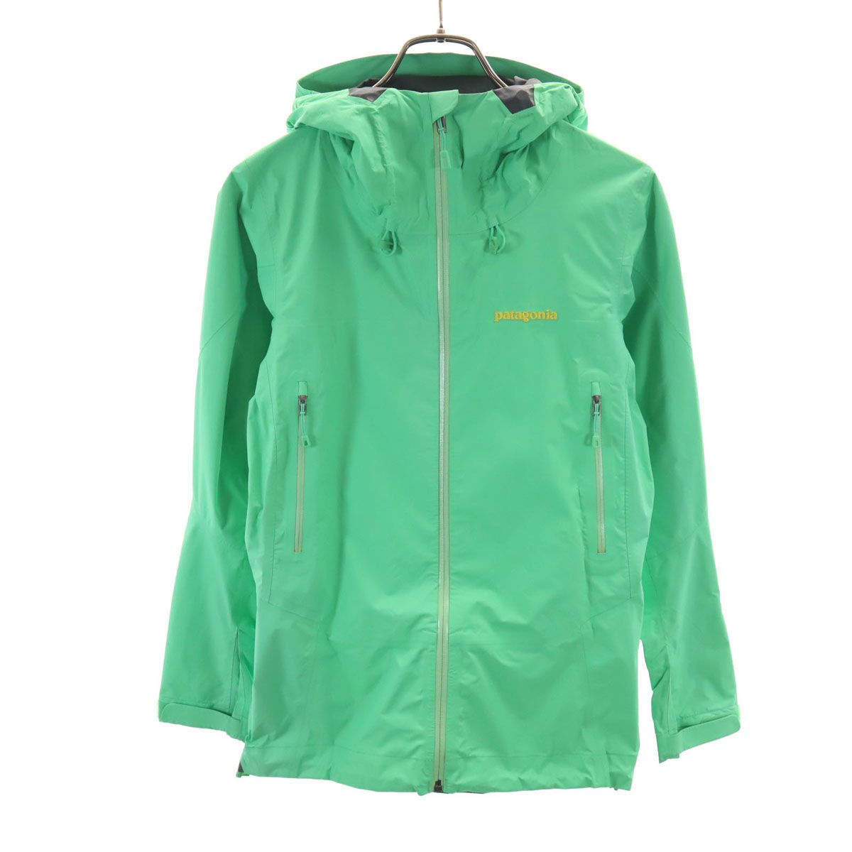patagonia パタゴニア ナイロンジャケット XS 黄緑 83826SP13 アウトドア レディース 古着