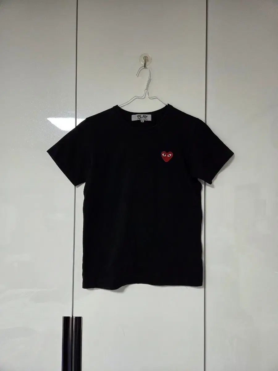 コム・デ・ギャルソン ブラック ハート 半袖Tシャツ