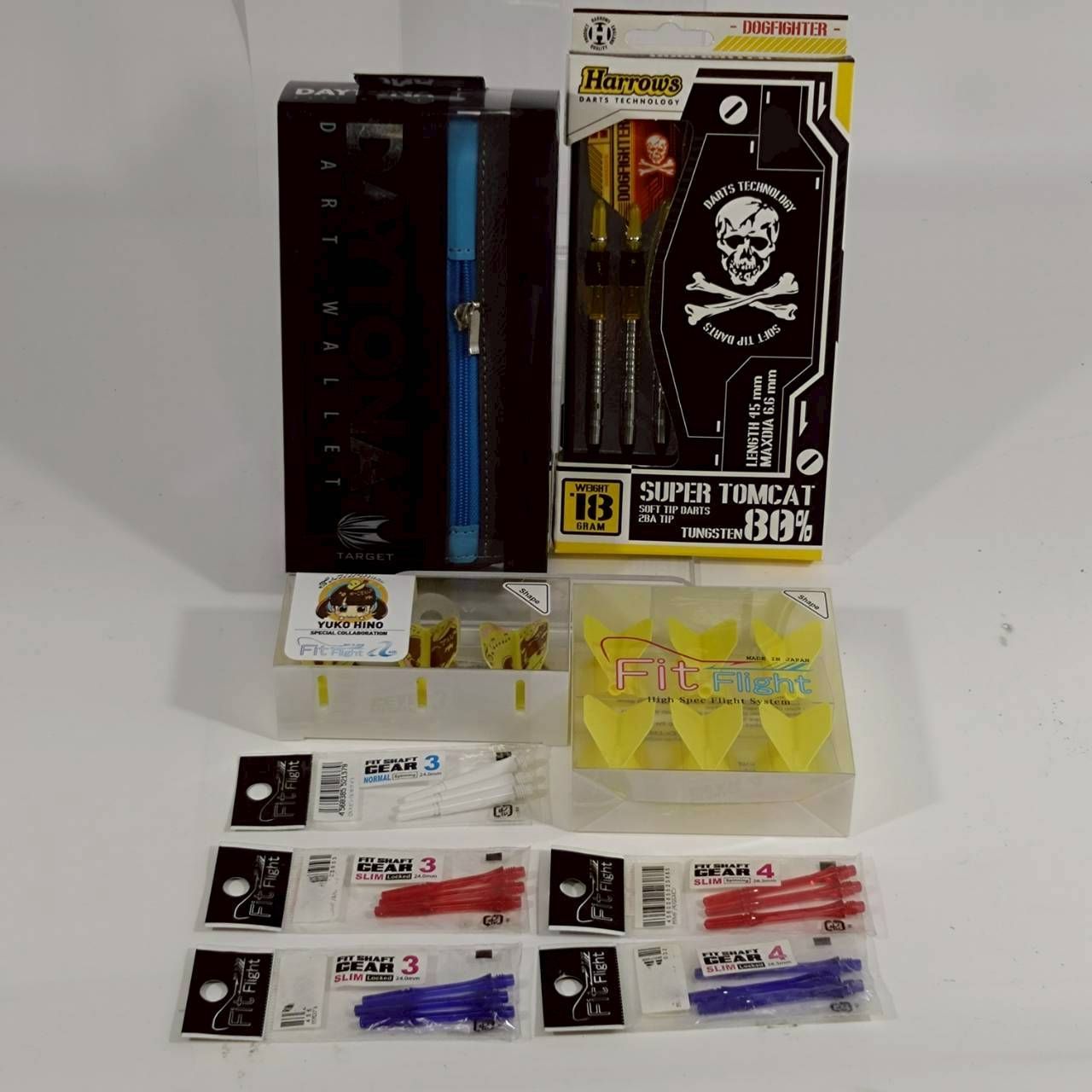 ダーツセット (Harrows スーパートムキャット 他 まとめ) プロ用ダーツブランド「Harrows」のダーツセット