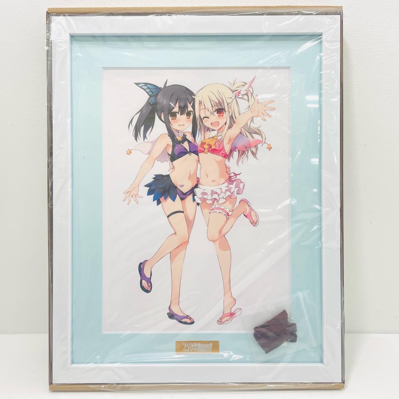 飾磨店】 中古 S賞複製原画 イリヤ&美遊 プリズマ☆イリヤ TVアニメ10 