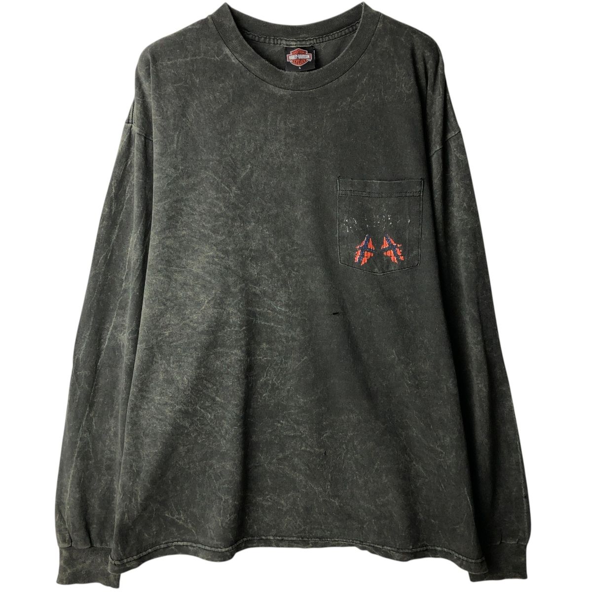 古着 ハーレーダビッドソン Harley-Davidson ロングTシャツ ロンT USA製 メンズL相当/eaa646021