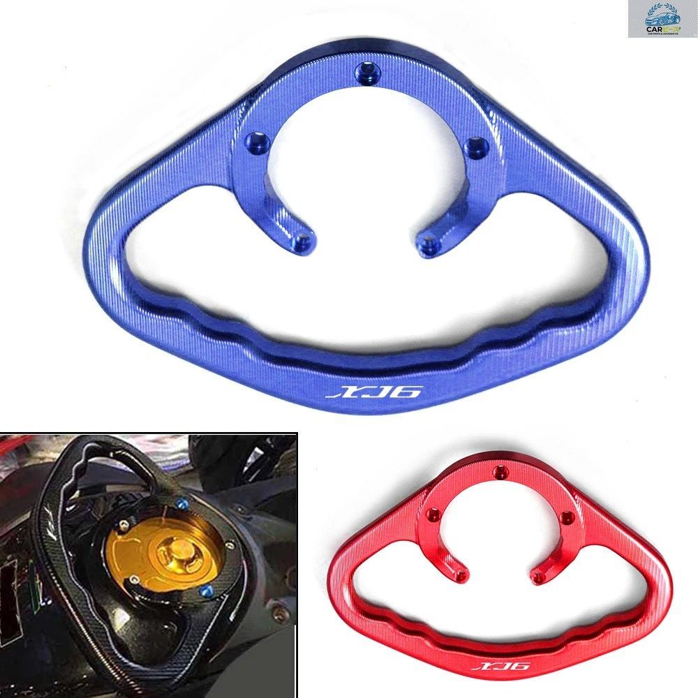 ヤマハ XJ6 XJ 6 YZF600 全年式対応 ユニバーサル CNC パッセンジャー フロント ハンドグリップ タンク アームレスト グラブ ハンドル バー