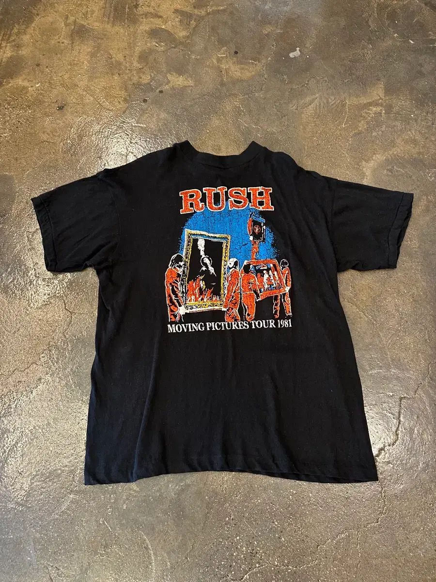 Rush Moving Pictures 1981 バンドTシャツ L 8,499円
