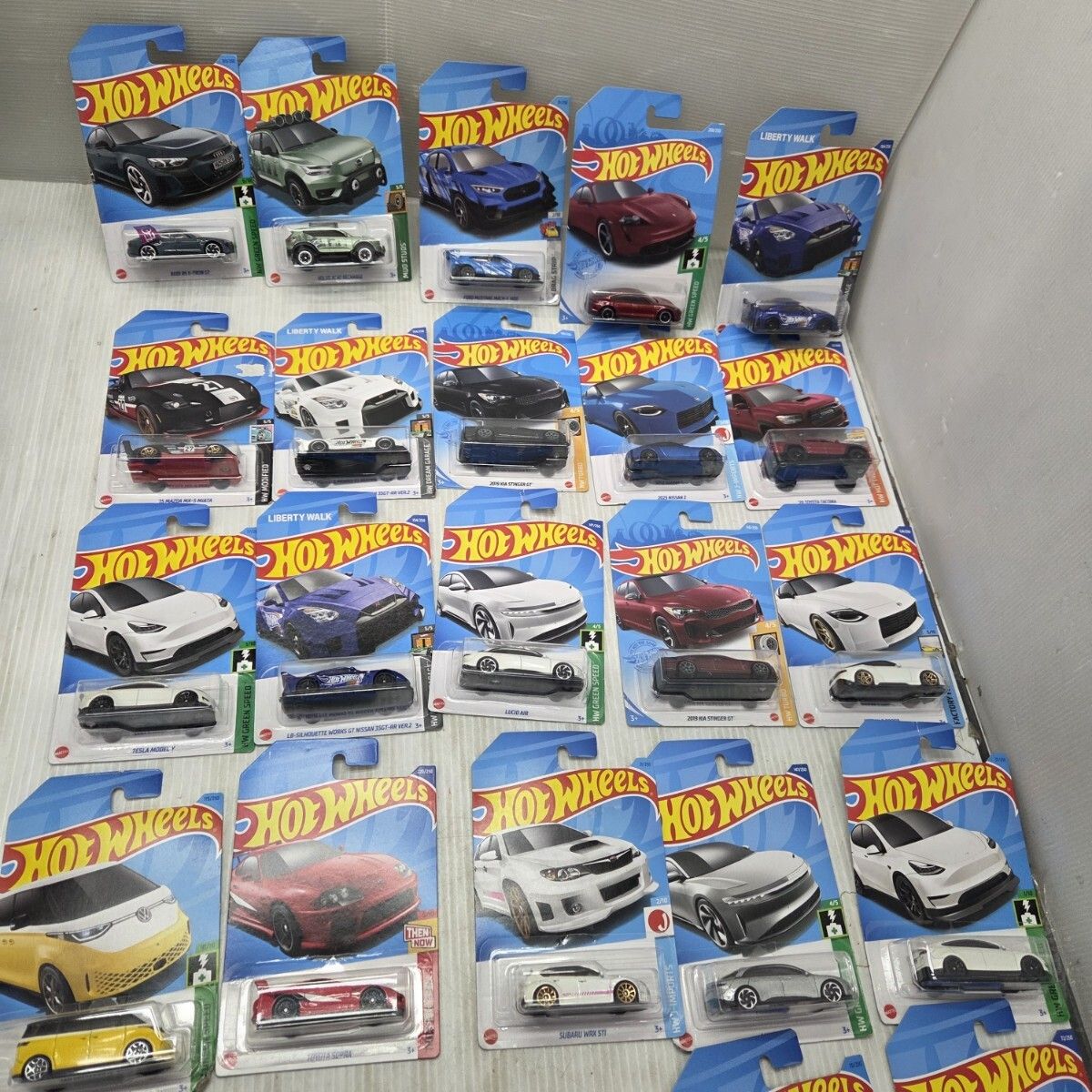 S04131 Hot Wheels ホットウィール ミニカー AWグリーンスピード HWホットトラック など 22セット