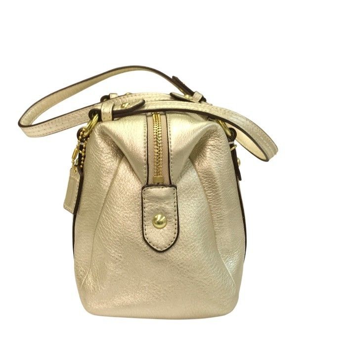 ハンドバッグCOACH コーチ ミニボストンバッグ レディース レザー 