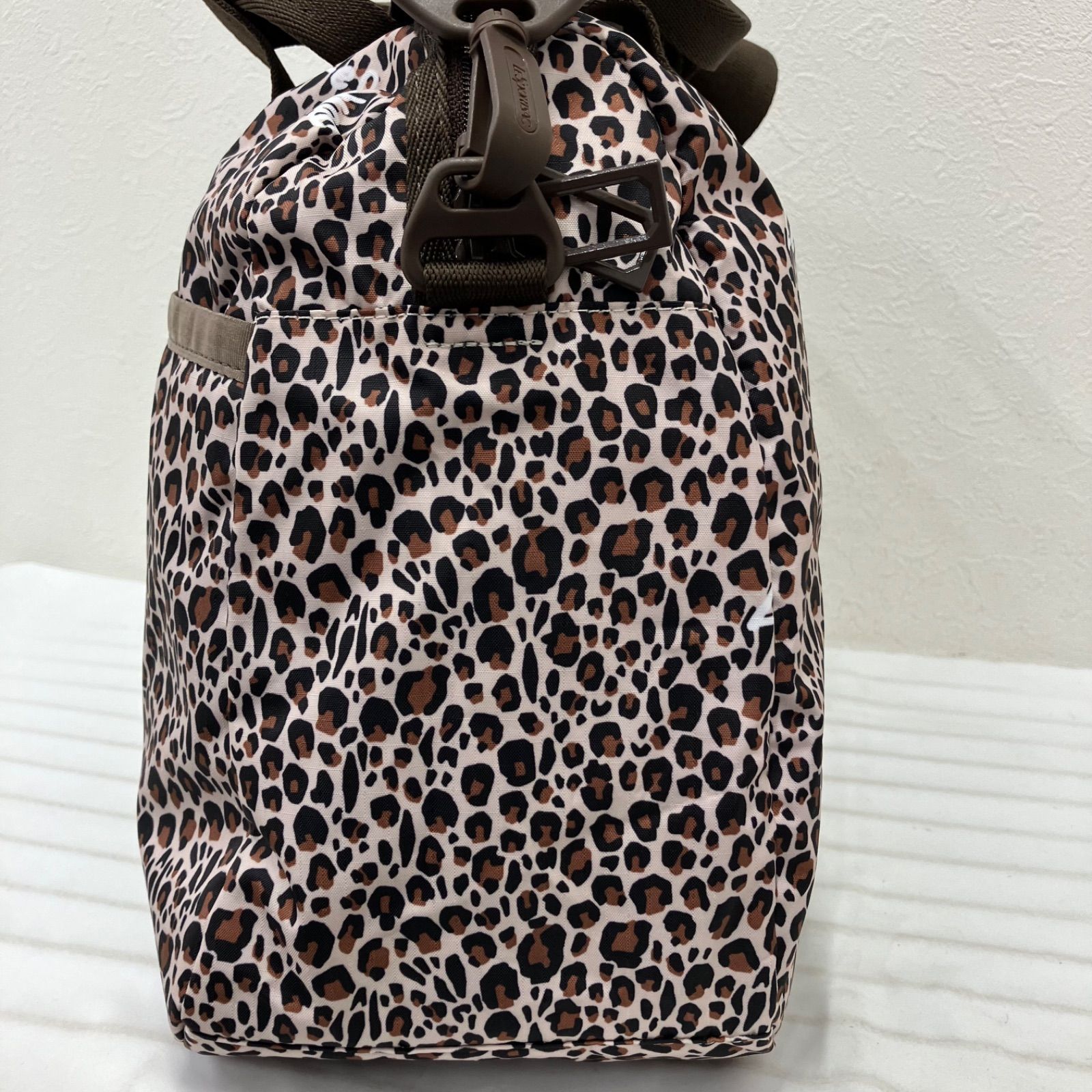 3378 良品 LeSportsac レスポートサック ボストンバッグ 2way 旅行 大 