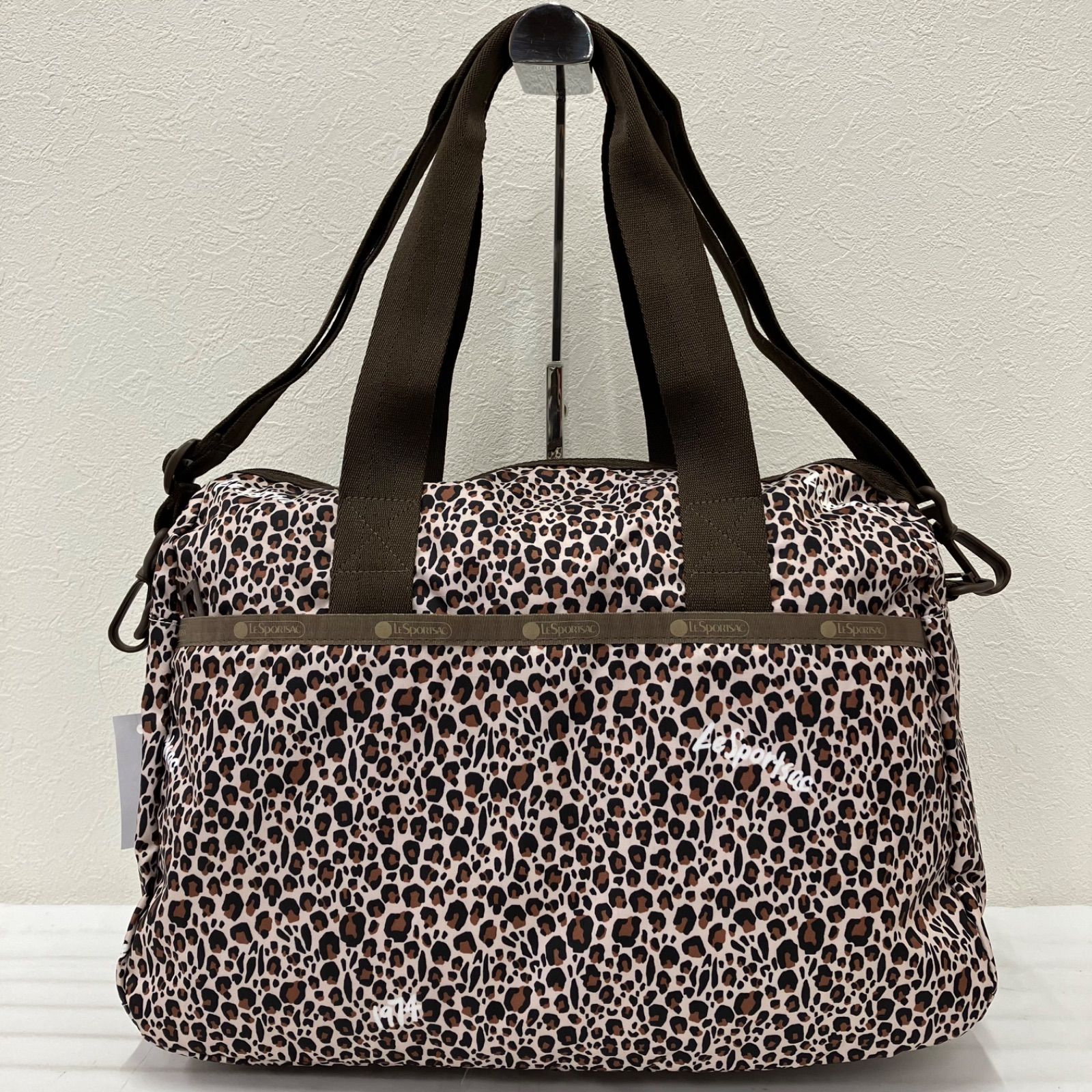 3378 良品 LeSportsac レスポートサック ボストンバッグ 2way 旅行 大 