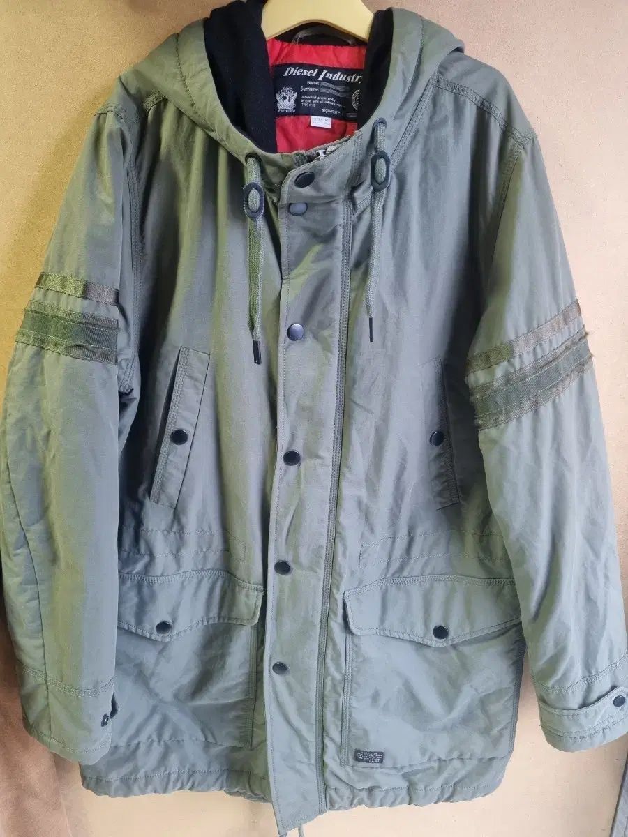 DIESEL メンズ マウンテンパーカー ジャケット