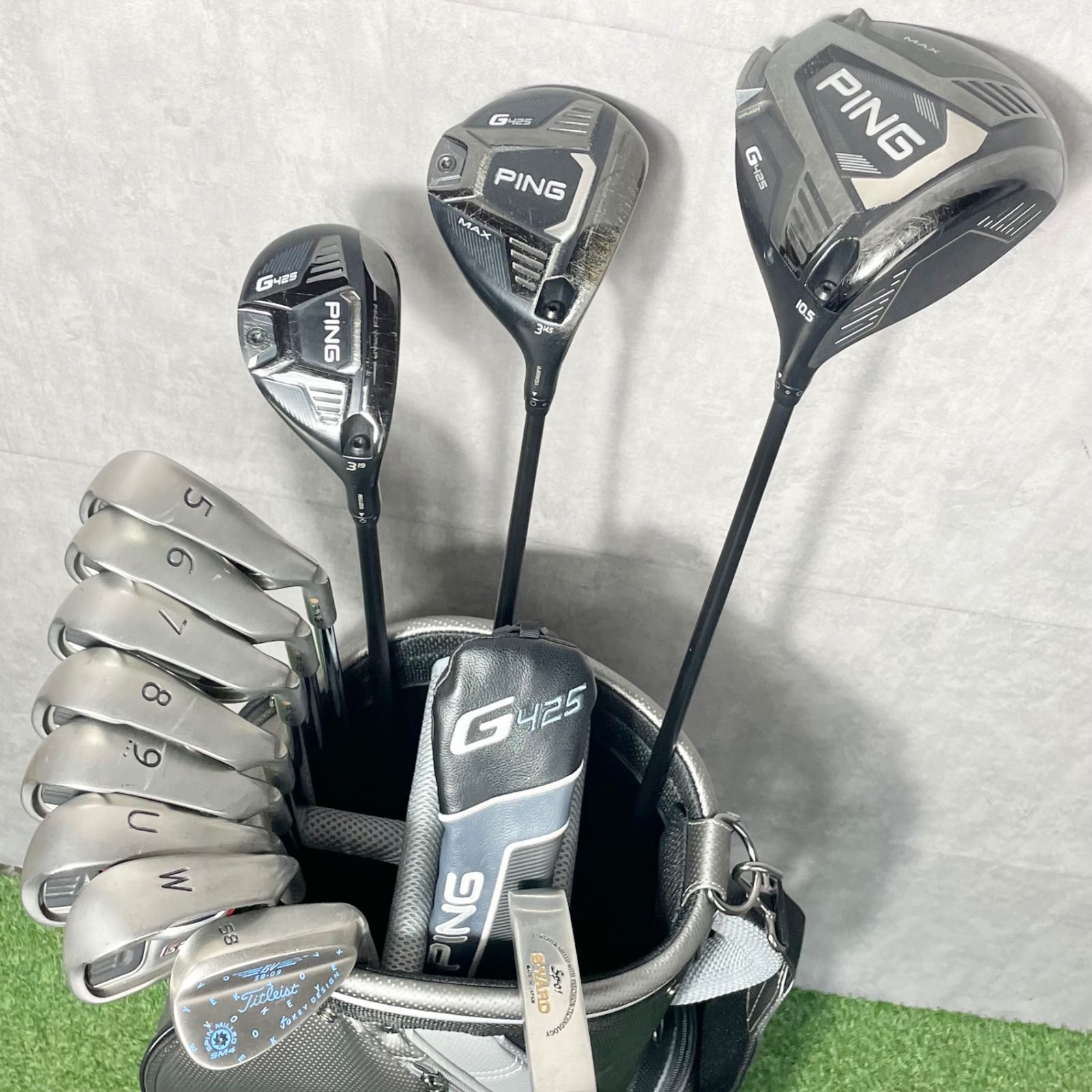 PING G425 MAX ピン Gシリーズ ゴルフクラブセット メンズ S 12本 右