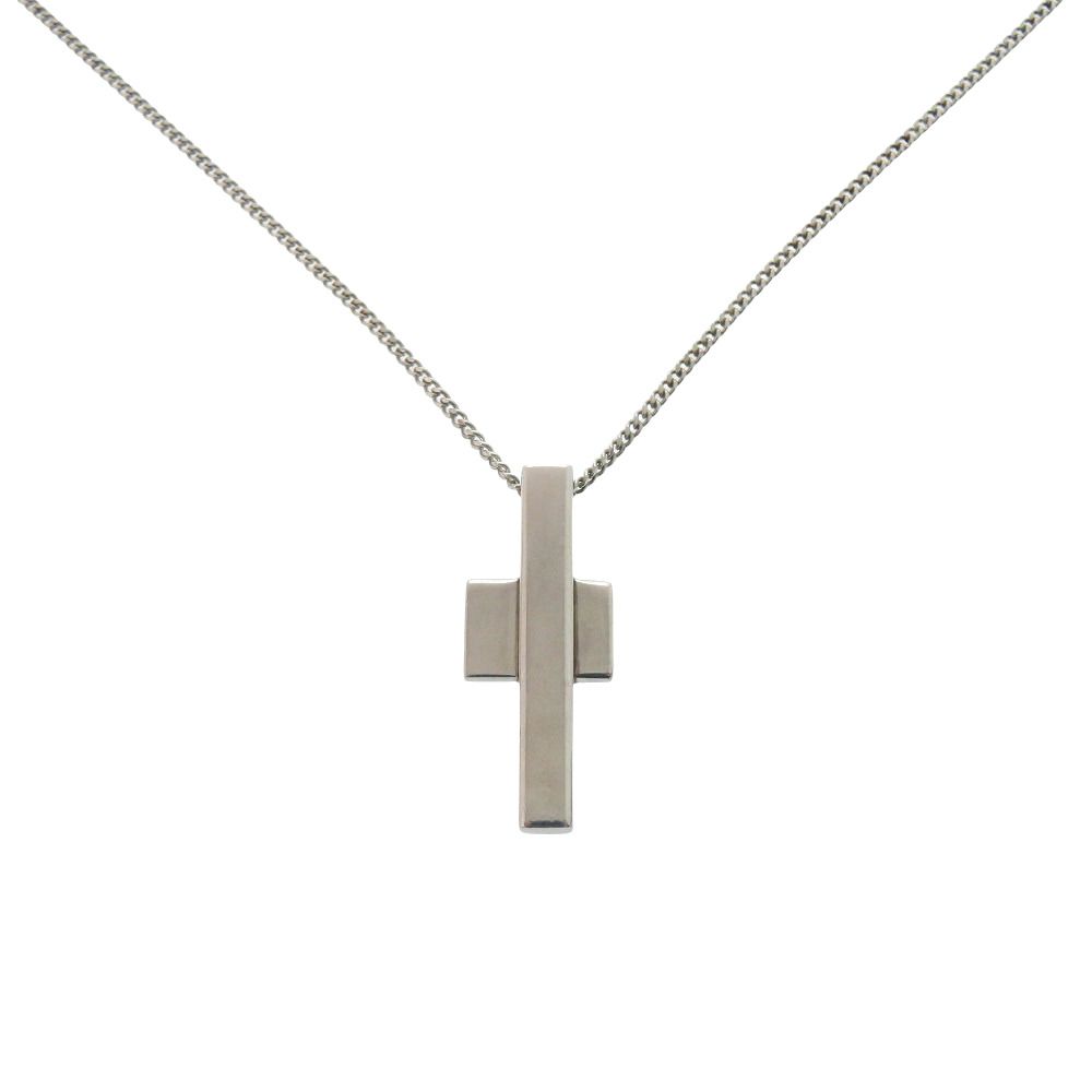 美品 グッチ クロスモチーフ シルバー925 ネックレス シルバー 1646 GUCCI 10,934円
