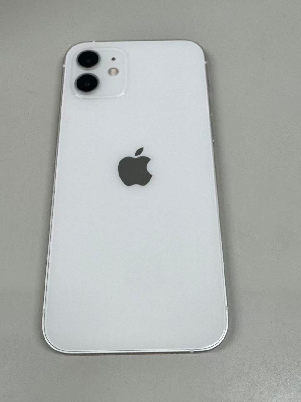 電池100% iPhone12 64GB ホワイト SIMフリー【動作確認・初期化済み