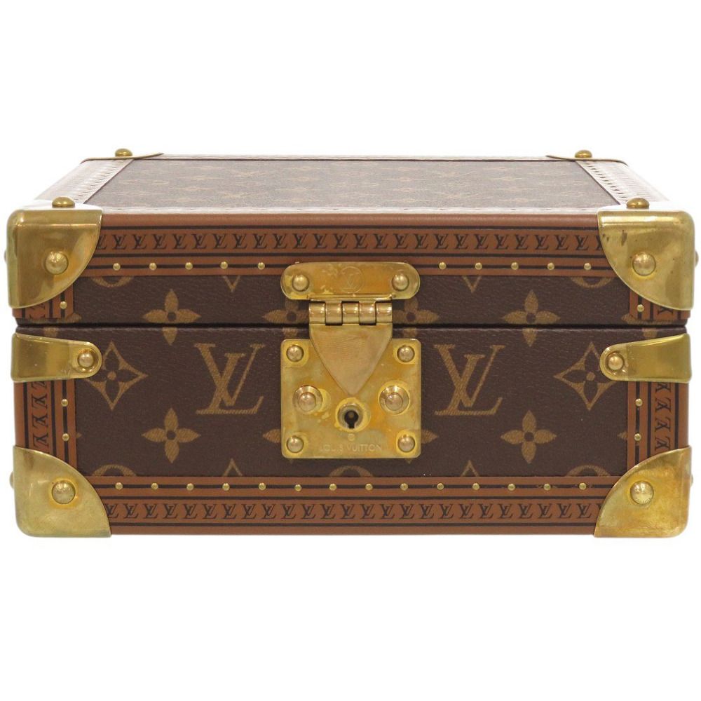 美品 ルイ ヴィトン コフレ ジュワイアリー モノグラム M20040 フューシャ ジュエリーボックス LV 1292 LOUIS VUITTON