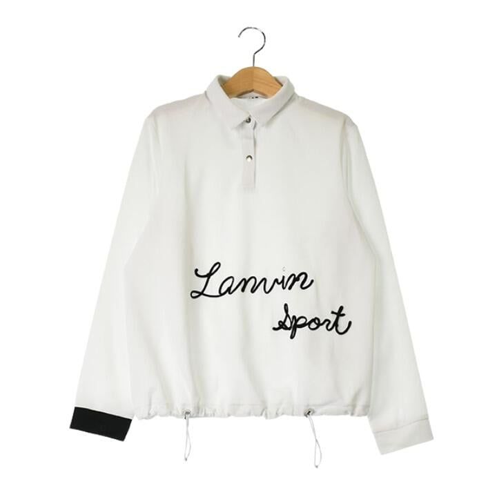 ランバンスポール | 38(M相当) | レディース 長袖カットソー ホワイト系 春夏【中古】ゴルフウェア
