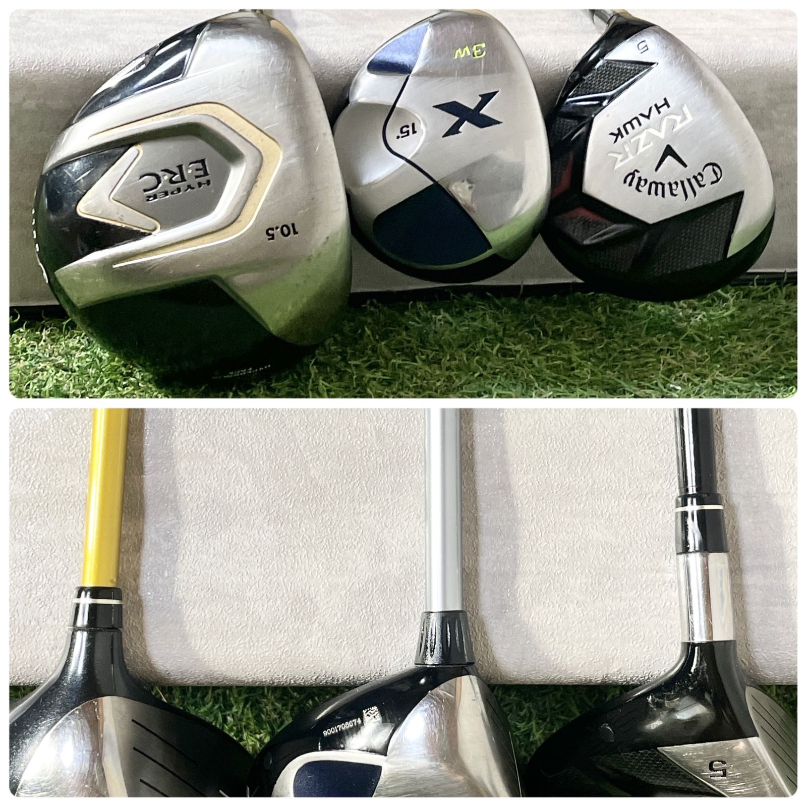 貴重なレフティ】Callaway E.R.C RAZR キャロウェイ レイザー ゴルフ