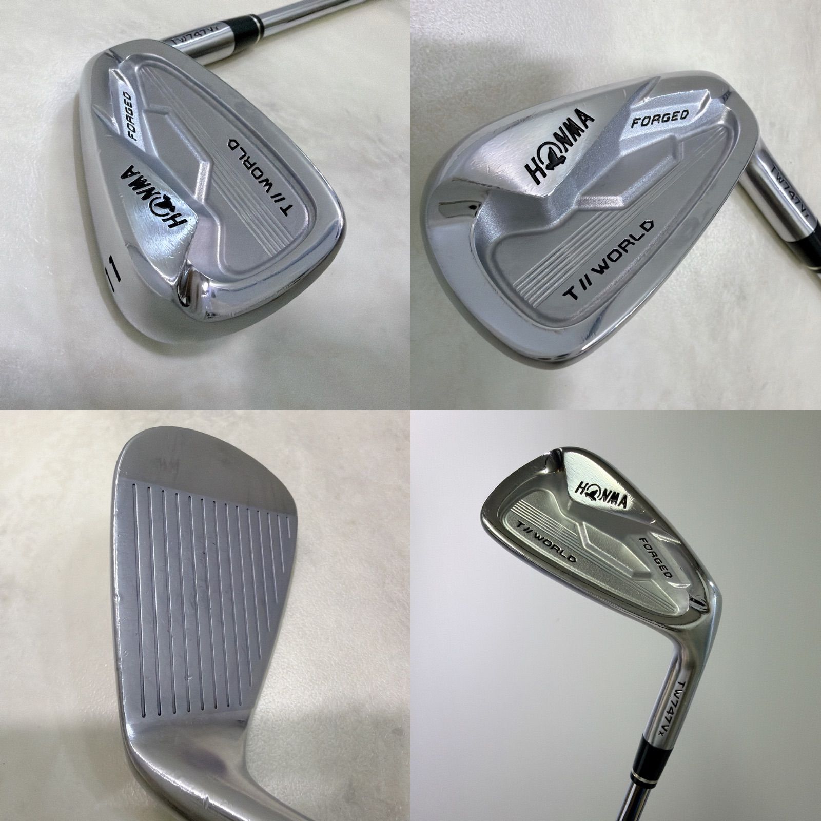 希少11番 49度 HONMA TW747Vx FORGED アイアン メンズ 右 フレックスS