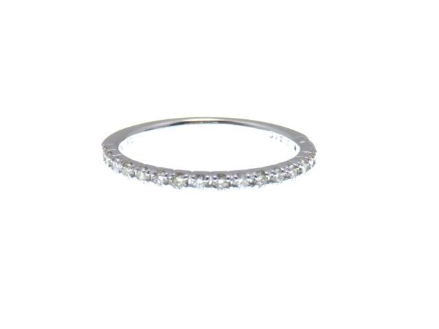 JEWELRY ノンブランドジュエリー ジュエリー K18WG/D0.20/1.3g/#7 貴金属･宝石 ﾘﾝｸﾞ リング・指輪 K18ホワイトゴールド K18WG/ダイヤモンド 7号 シルバー レディース【中古】