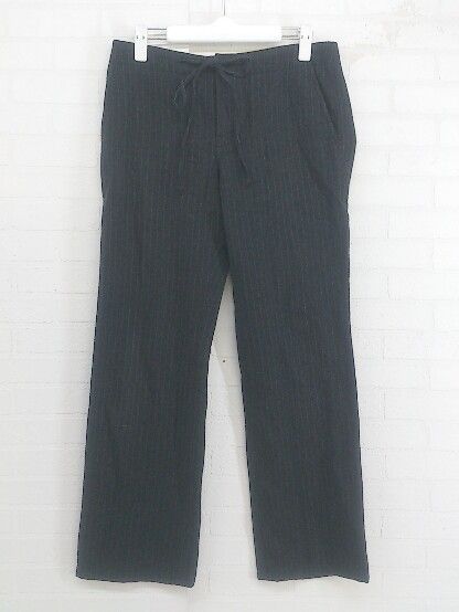 ◇ Green Gate UNITED ARROWS ユナイテッドアローズ ピンストライプ ウール100% パンツ サイズXS グレー系 レディース P 【中古】 【1208290000956】 4,716円