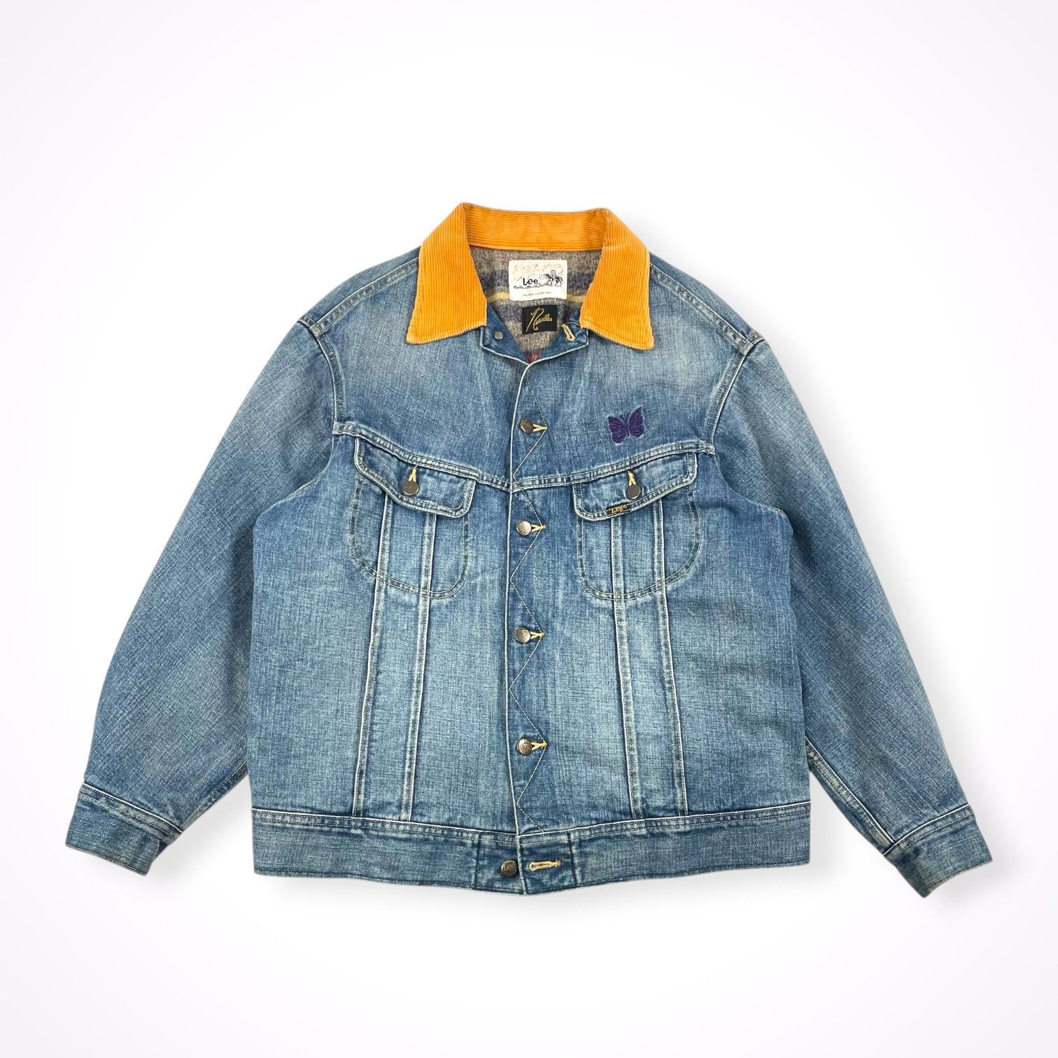needles × LEE / STORM RIDERパピヨンデニムジャケット SIZE:M