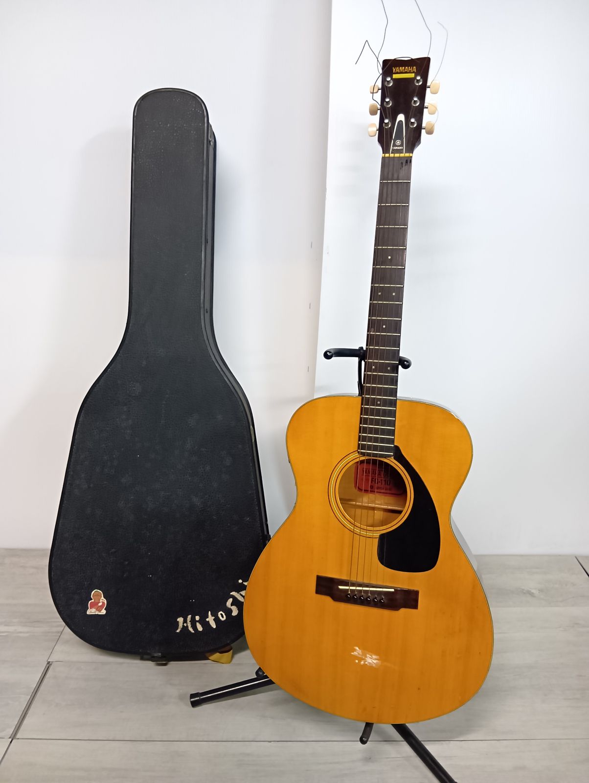 アコースティックギター FG-110 赤ラベル YAMAHA ヤマハ ハードケース