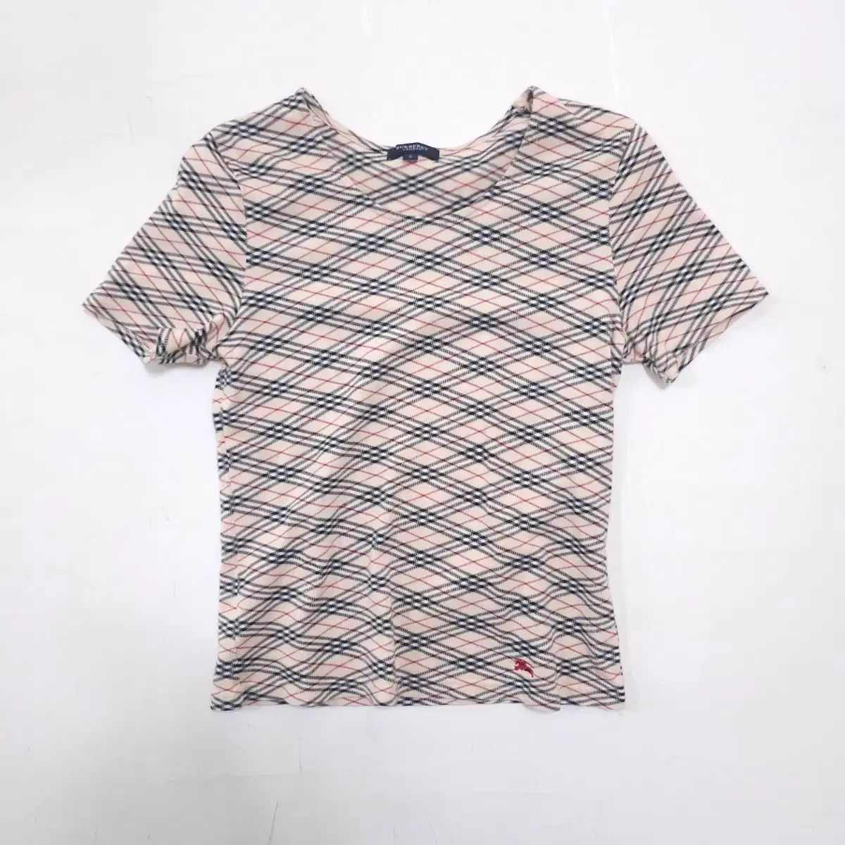 バーバリーブルーレーベル ノヴァチェック 半袖Tシャツ