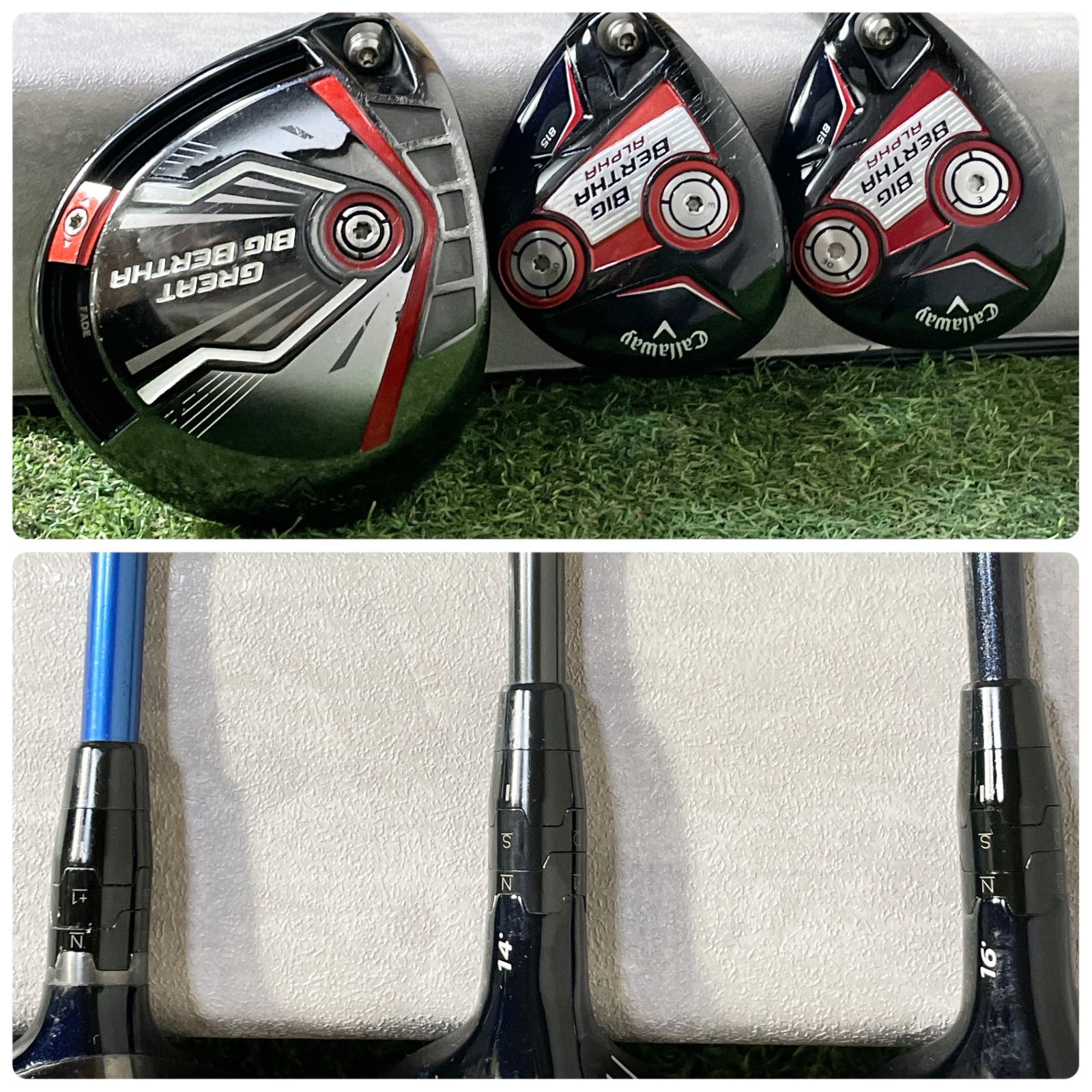 貴重なレフティ】Callaway BIG BERTHA キャロウェイ ビッグバーサ