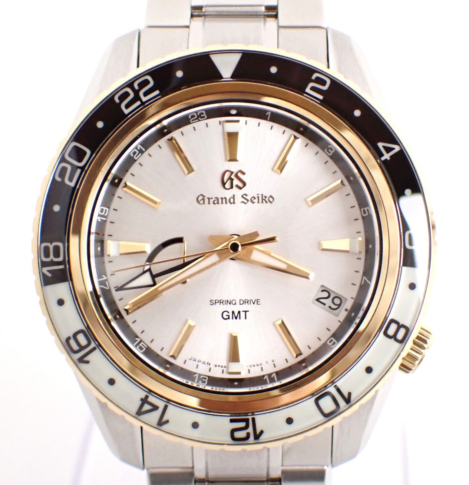新品仕上げ済 Grand Seiko(グランドセイコー) スプリングドライブGMT