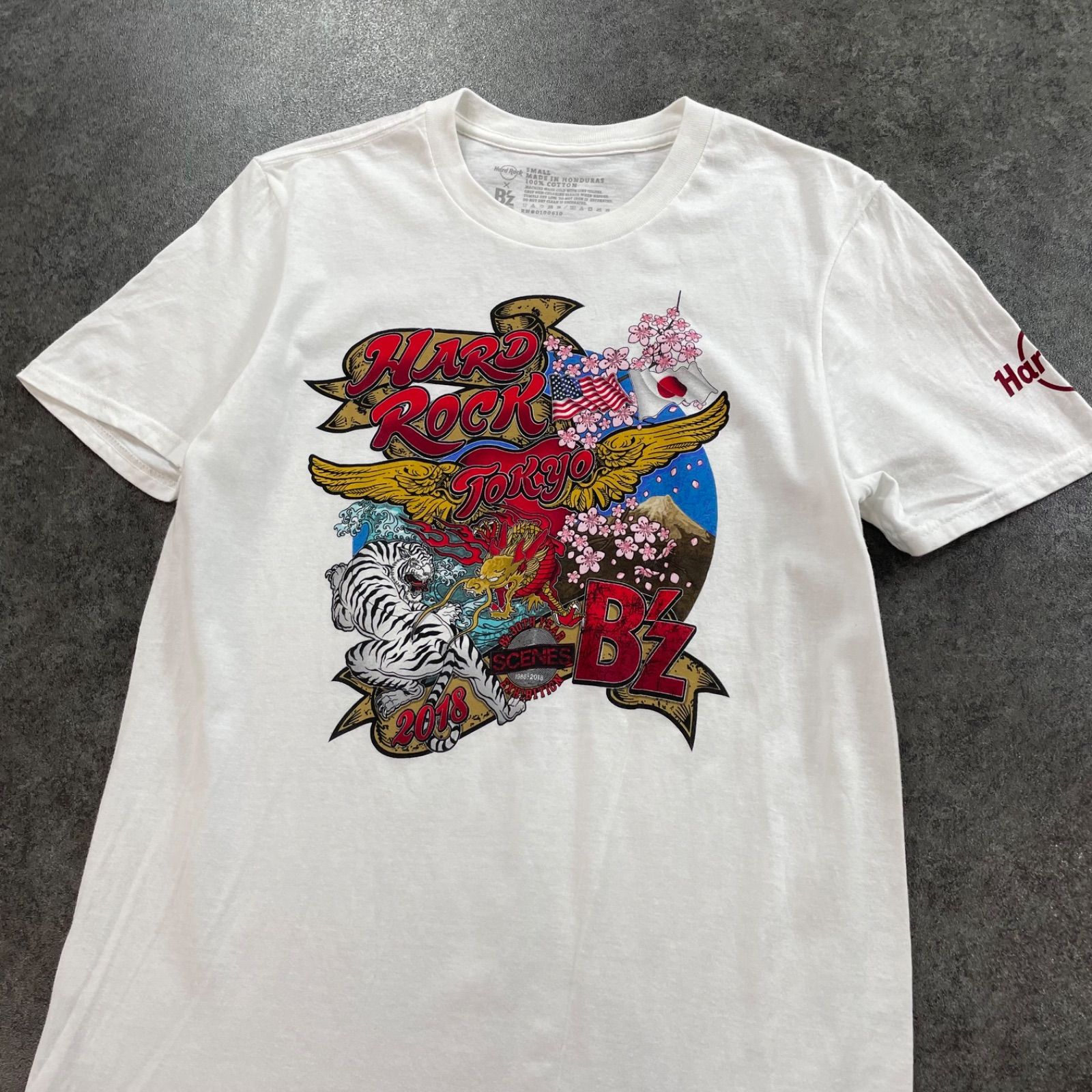 B'z Hard Rock Cafe 2018 ビーズ ハードロックカフェ コラボ 別注 半袖