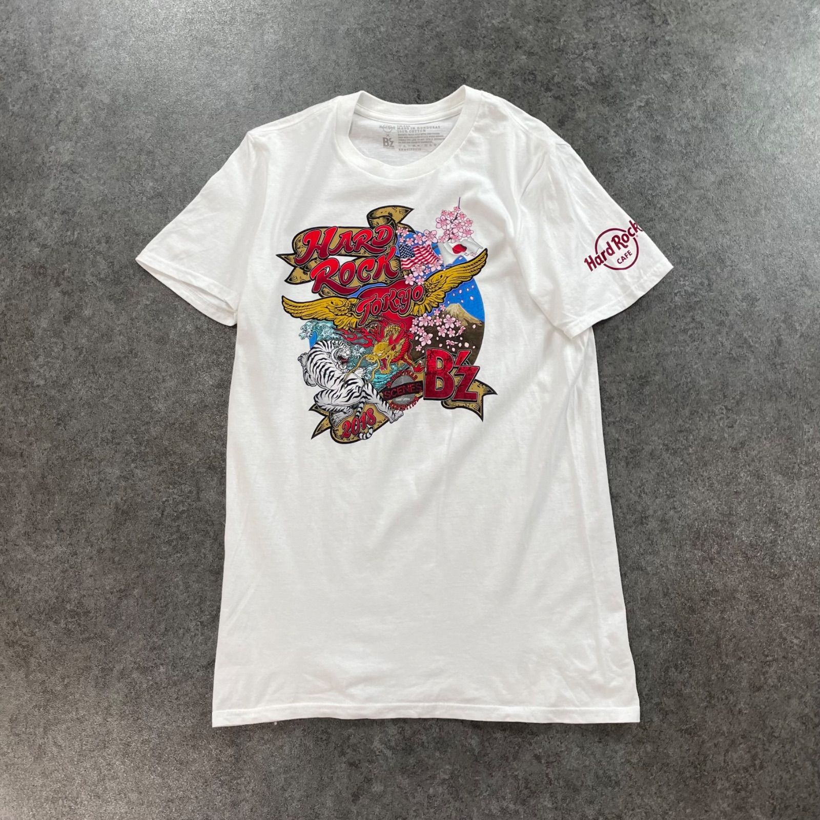 B'z Hard Rock Cafe 2018 ビーズ ハードロックカフェ コラボ 別注 半袖
