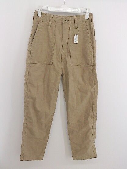 ◇ A day in the life UNITED ARROWS コットン100% パンツ サイズ36 ライトブラウン レディース P 【中古】 【1209020003407】 4,773円