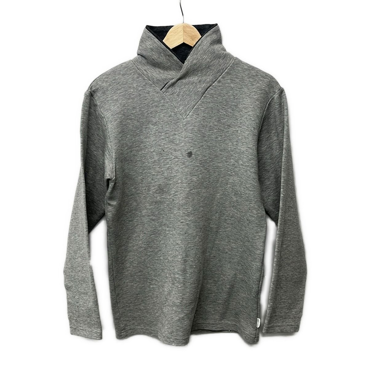 SOU・SOU(ソウソウ) 長袖カットソー サイズS レディース - グレー×ダークグレー ハイネック