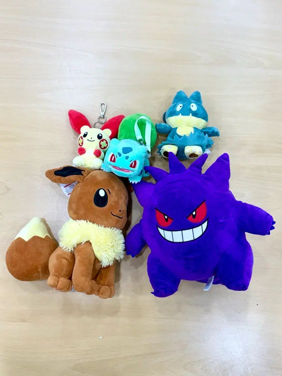 ポケットモンスター イーブイ FANTOM 中型ぬいぐるみ ガチャ キーホルダー 鍵 バッグホルダー まとめ