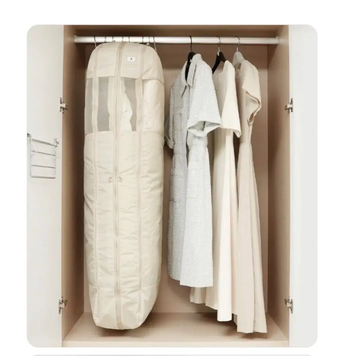 ブランドン アウター 圧縮ポーチ L ライトベージュ 未開封 新品