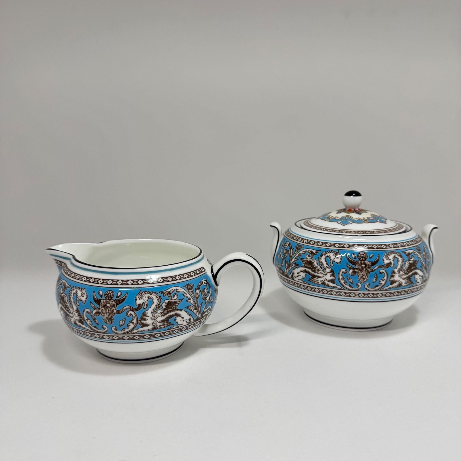 WEDGWOOD ウェッジウッド「フロレンティーン ターコイズ」ティーセット
