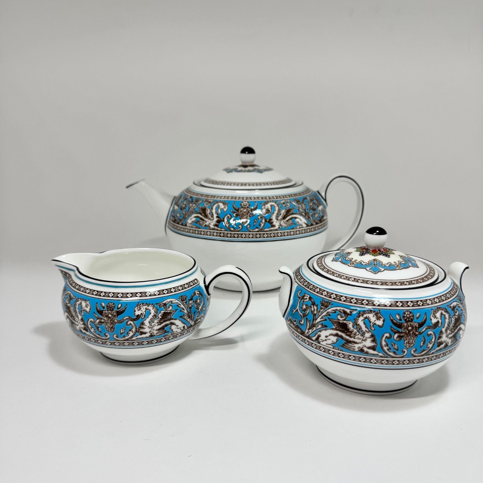 WEDGWOOD ウェッジウッド「フロレンティーン ターコイズ」ティーセット