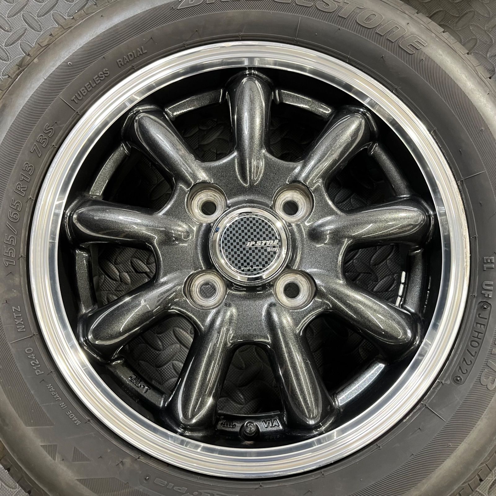 22年製 155/65R13 ブリヂストン ネクストリー モンツァ JPスタイル 