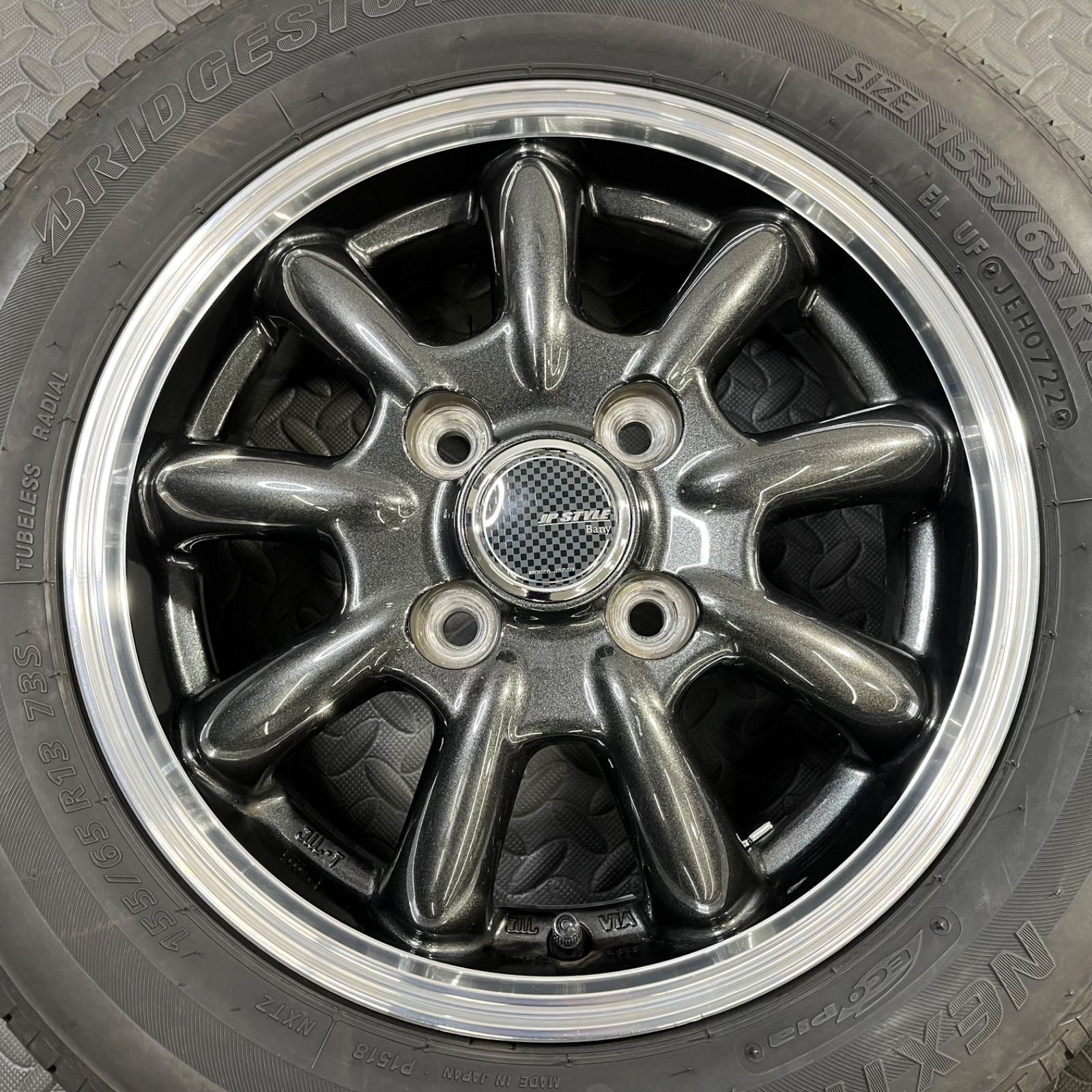 22年製 155/65R13 ブリヂストン ネクストリー モンツァ JPスタイル 