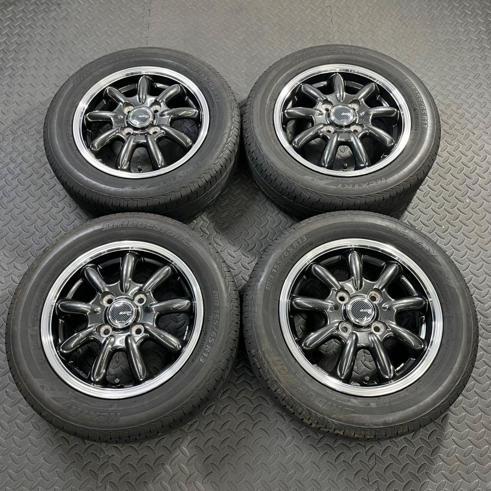 22年製 155/65R13 ブリヂストン ネクストリー モンツァ JPスタイル 