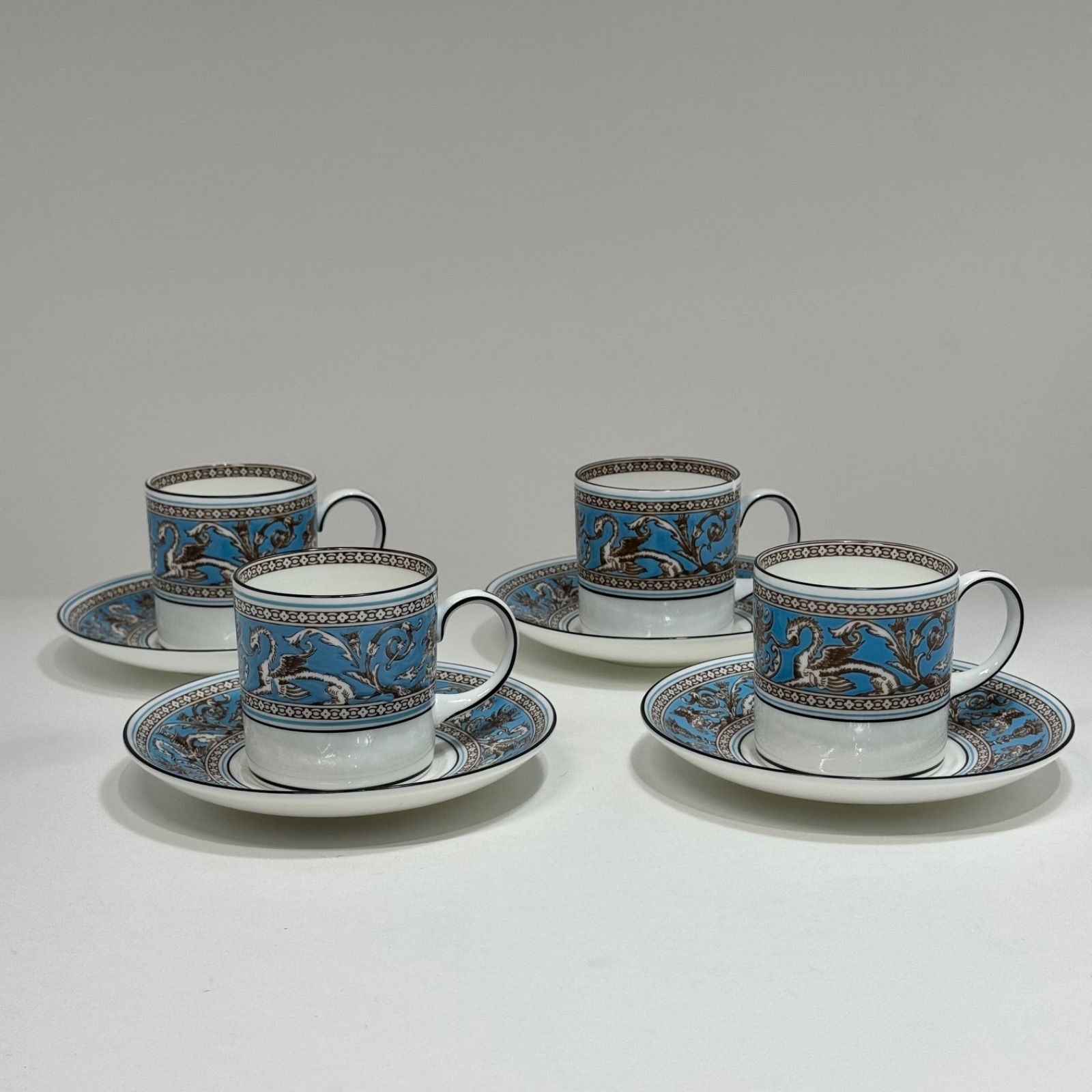 WEDGWOOD ウェッジウッド「フローレンティーン ターコイズ」カップ 