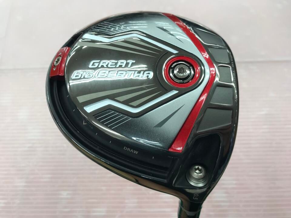 キャロウェイ　GREAT BIG BERTHA 2016　10.5度　Speeder 569 EVOLUTION ２　Sフレックス　ドライバー　中古【最短即日発送】