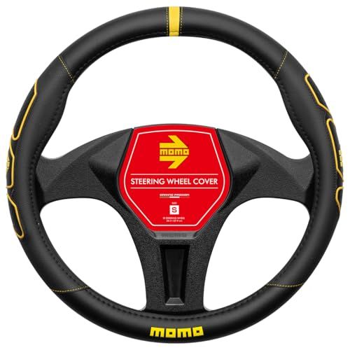 MOMO モモ PROFILE プロファイル ハンドルカバー ステアリングカバー ITALY イタリア ミラノ Sサイズ イエロー送料無料 40a5d284