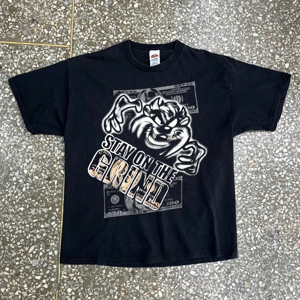 00s ルーニー・テューンズ あんさんぶるスターズ！！(あんスタ) タズ ヴィンテージ Tシャツ XL
