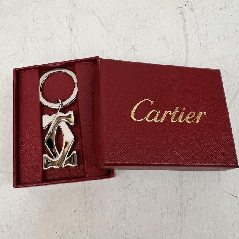 カルティエ 2C モチーフ ロゴ キーリング レディース - ISItems【USED】【古着】【中古】50159258