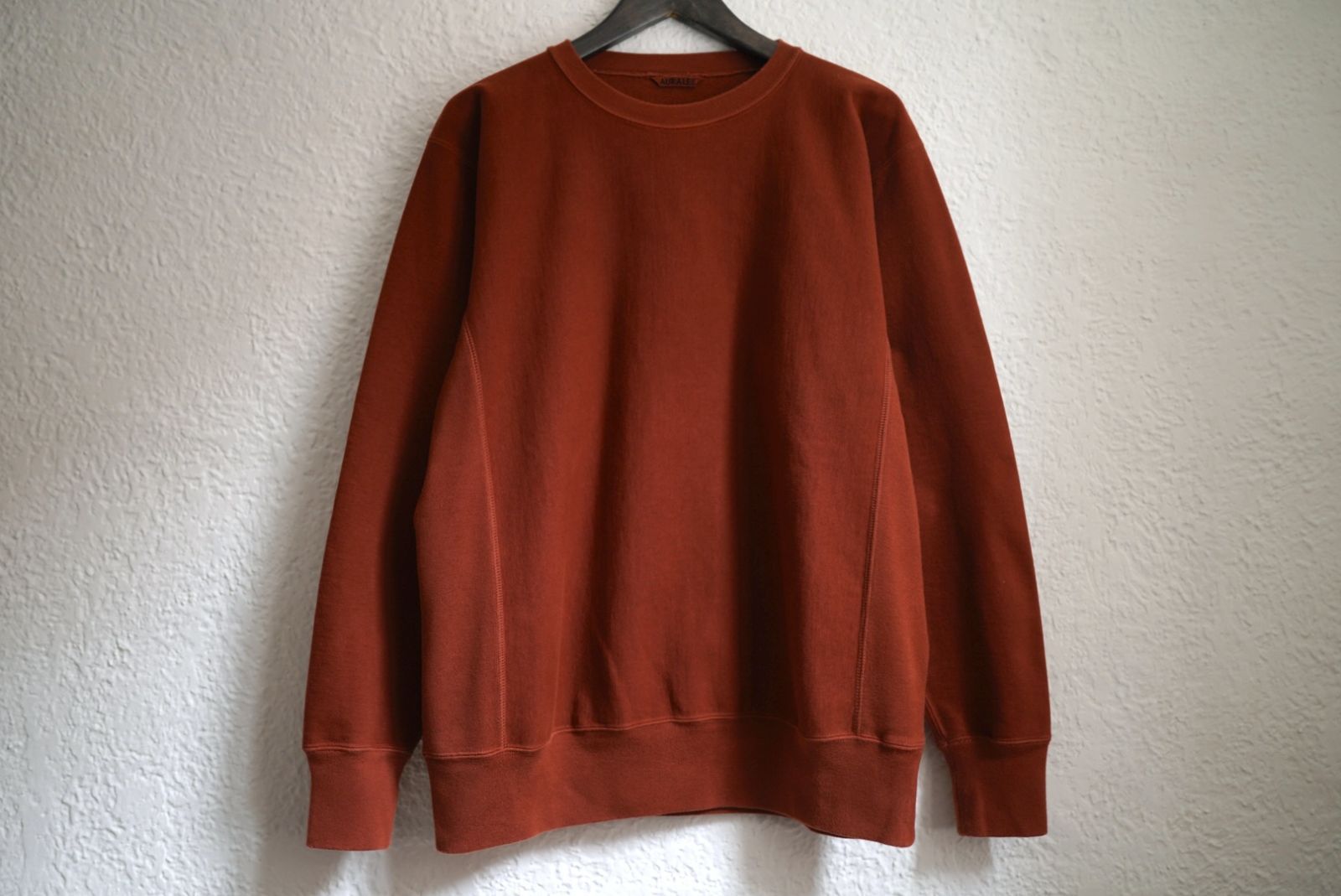 18AW SUPER MILED SWEAT P/O 製品染めスウェットトップス / AURALEE(オーラリー)