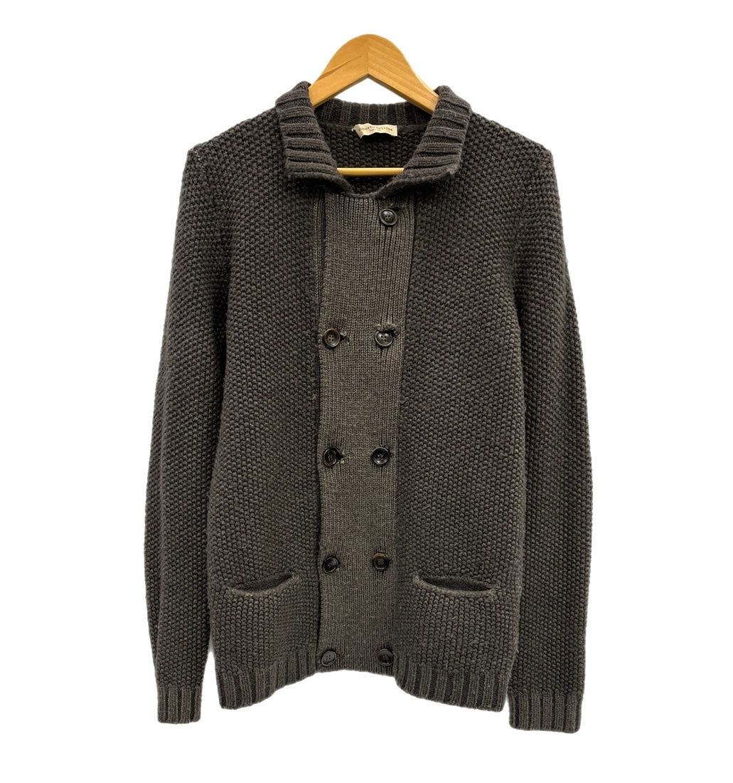 ロベルトコリーナ ROBERTO COLLINA ダブル ブレスト ウール ニット 