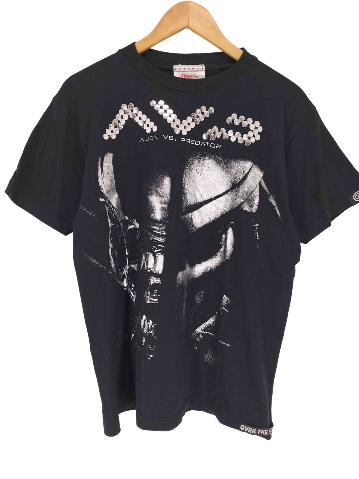オーバーザストライプス OVER THE STRIPES ミラービジュー装飾 ムービーTシャツ メンズ JPN：M