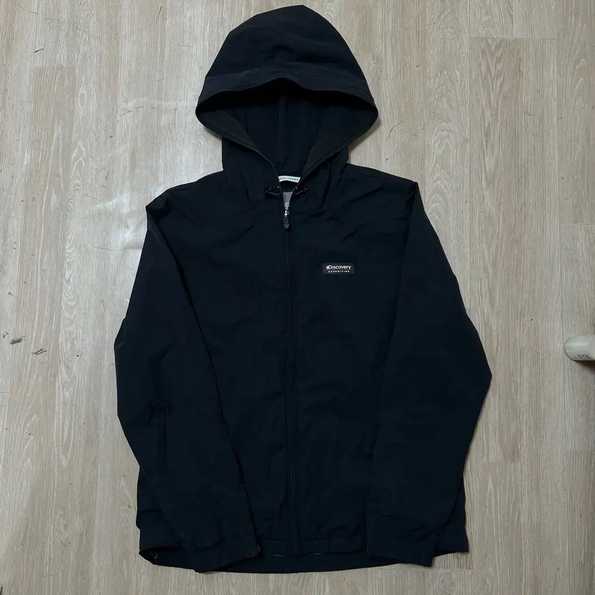 DISCOVERY ロゴ ワッペン WHO ウィンドブレーカー ジャケット L/100