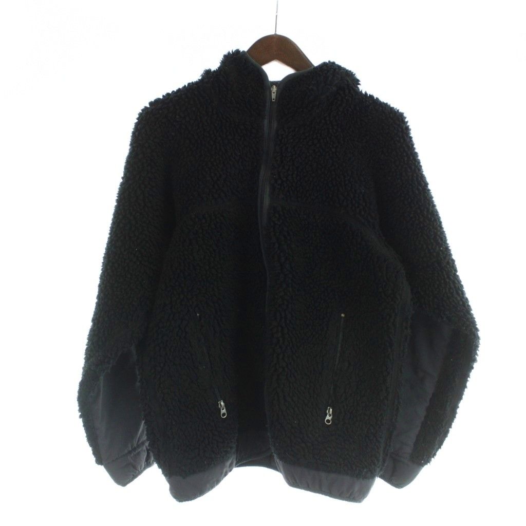 パタゴニア Patagonia Retro rhythm hoody レトロ リズム フーディー ジャケット フード ボア ジップアップ 総裏地 XS 黒 ブラック 20930FA ■ECD004 /MQ
