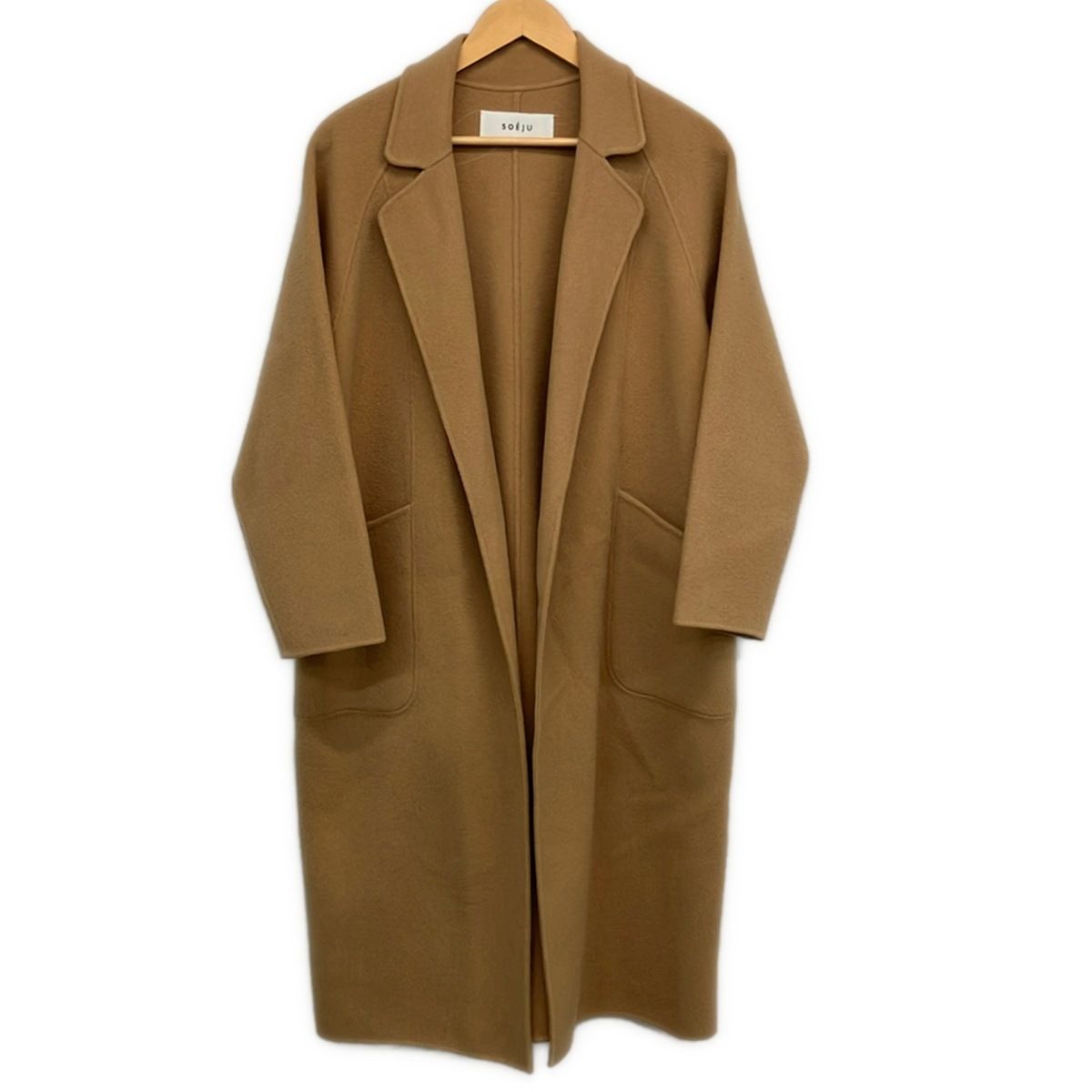 SOEJU(ソージュ) コート サイズS レディース美品 - ライトブラウン 長袖/冬