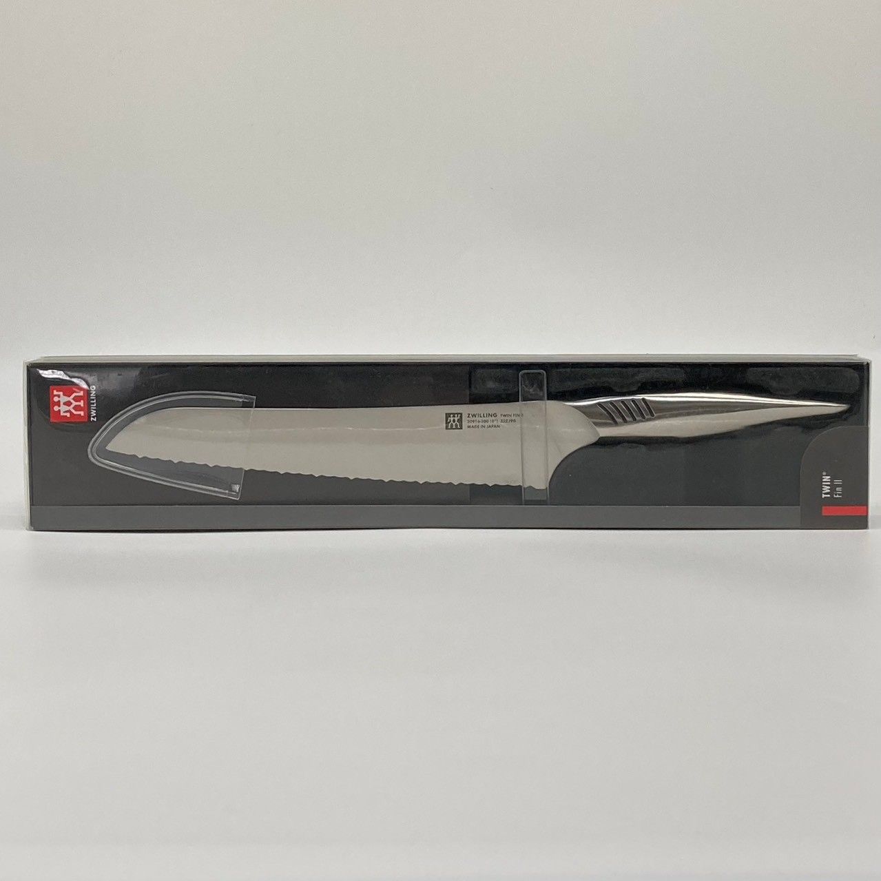 Zwilling ツヴィリング 「 ツインフィン 2 パンナイフ 200mm 日本製 」 パン切り ケーキ 包丁 オールステンレス 食洗機対応 岐阜県関市製【日本正規販売品】 Twin Fin 30916-201